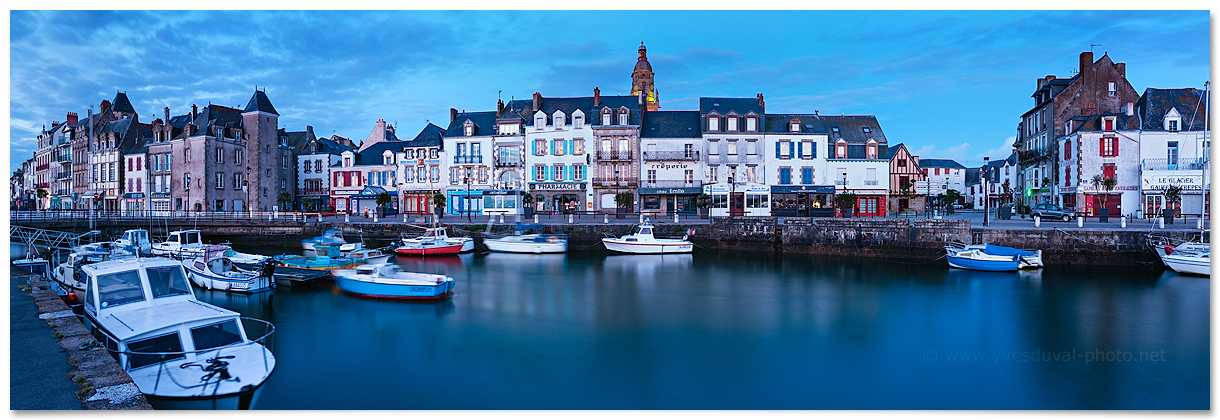 Le port du Croisic au petit matin (Pays de la Loire, Loire Atlantique)